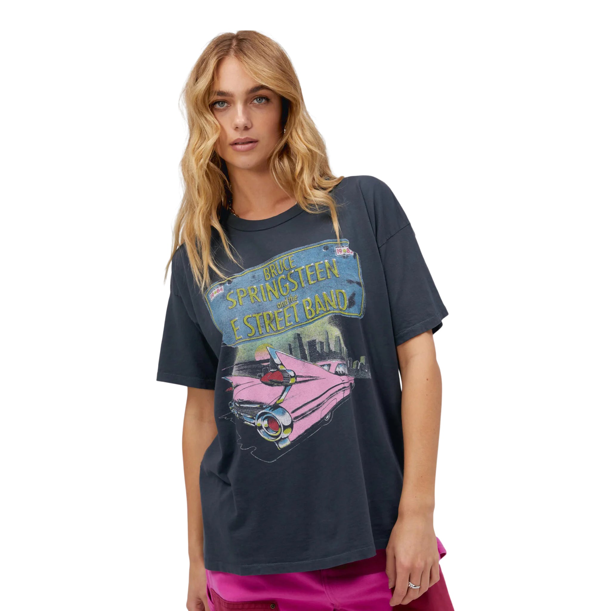 Bruce Springsteen Born In USA Merch Tee - Denny's