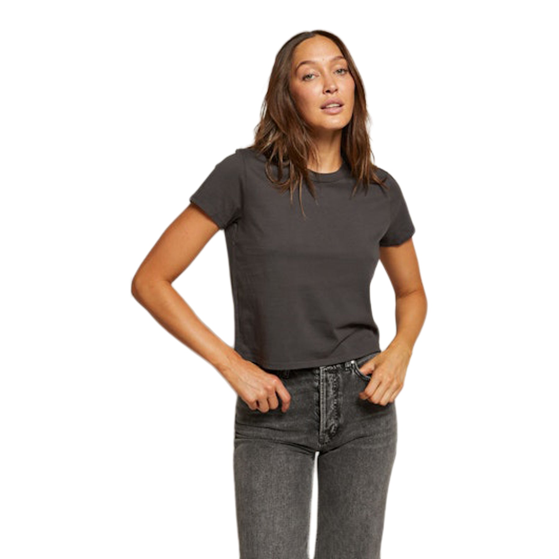 Springsteen Crew Neck Baby Tee - Denny's