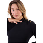 Balloon Sleeve Sweater Dress - Denny's