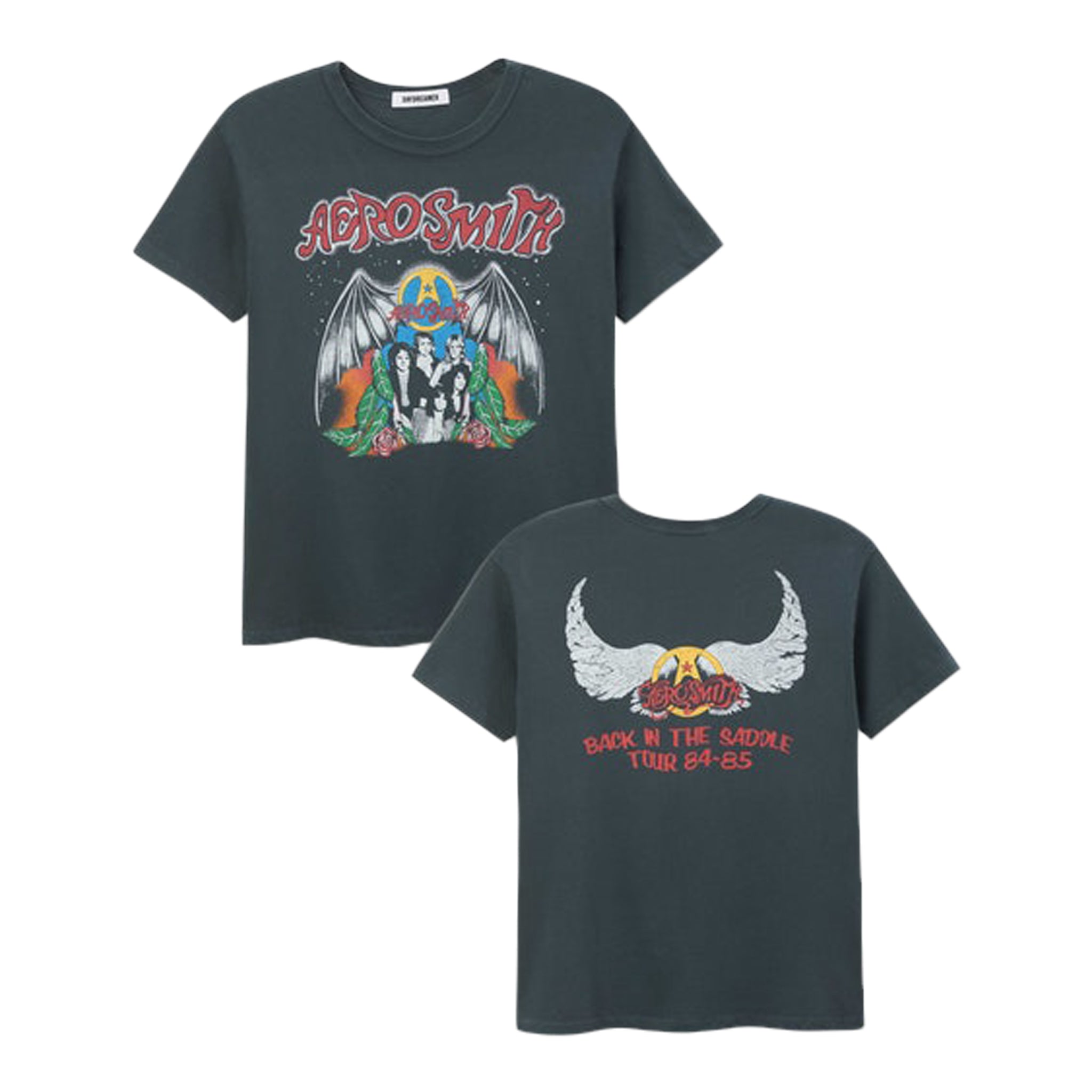 Aerosmith Saddle Ringer Tee - Denny's