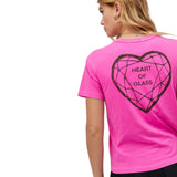 Blondie Heart Of Glass Ringer Tee - Denny's
