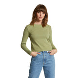 Foxx Ribbed Structured Tee - Denny's