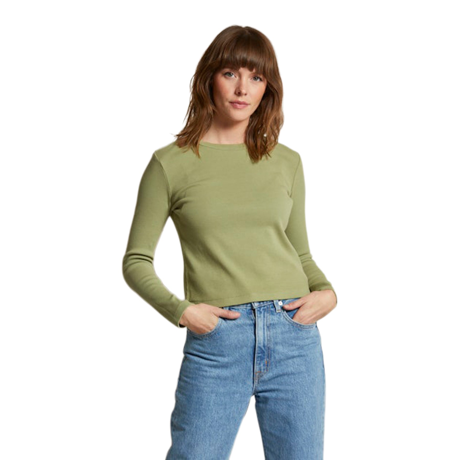 Foxx Ribbed Structured Tee - Denny's