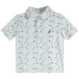 Golf All Over Print Polo