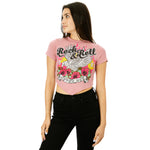 Rock N Roll Roses Tee - Denny's