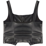 Pleather Vest - Denny's