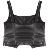 Pleather Vest - Denny's