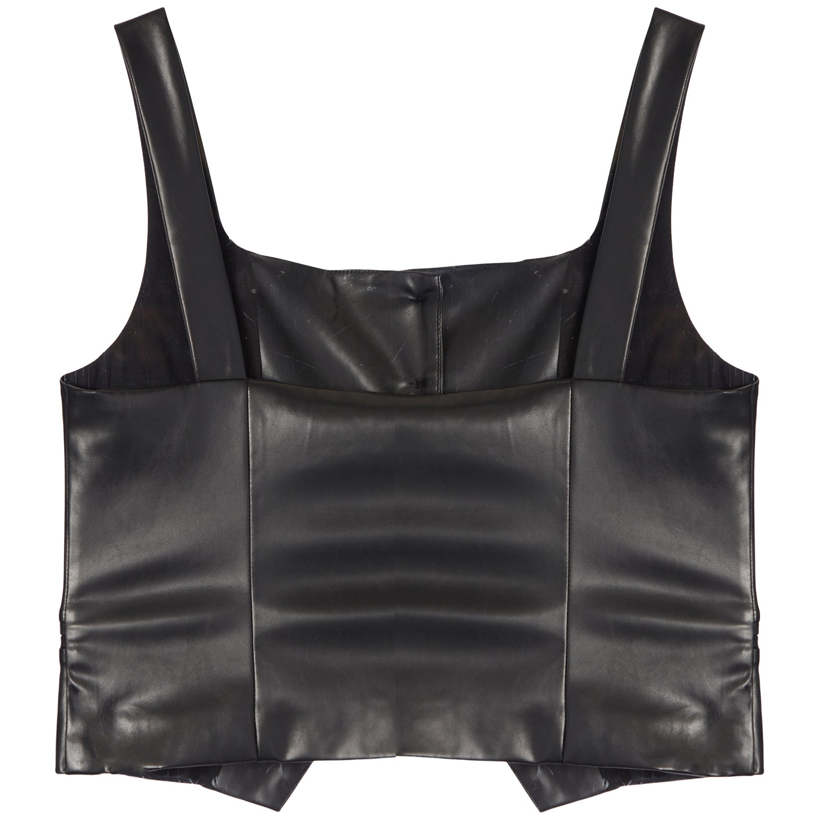 Pleather Vest - Denny's