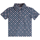 Baseballs AOP Polo