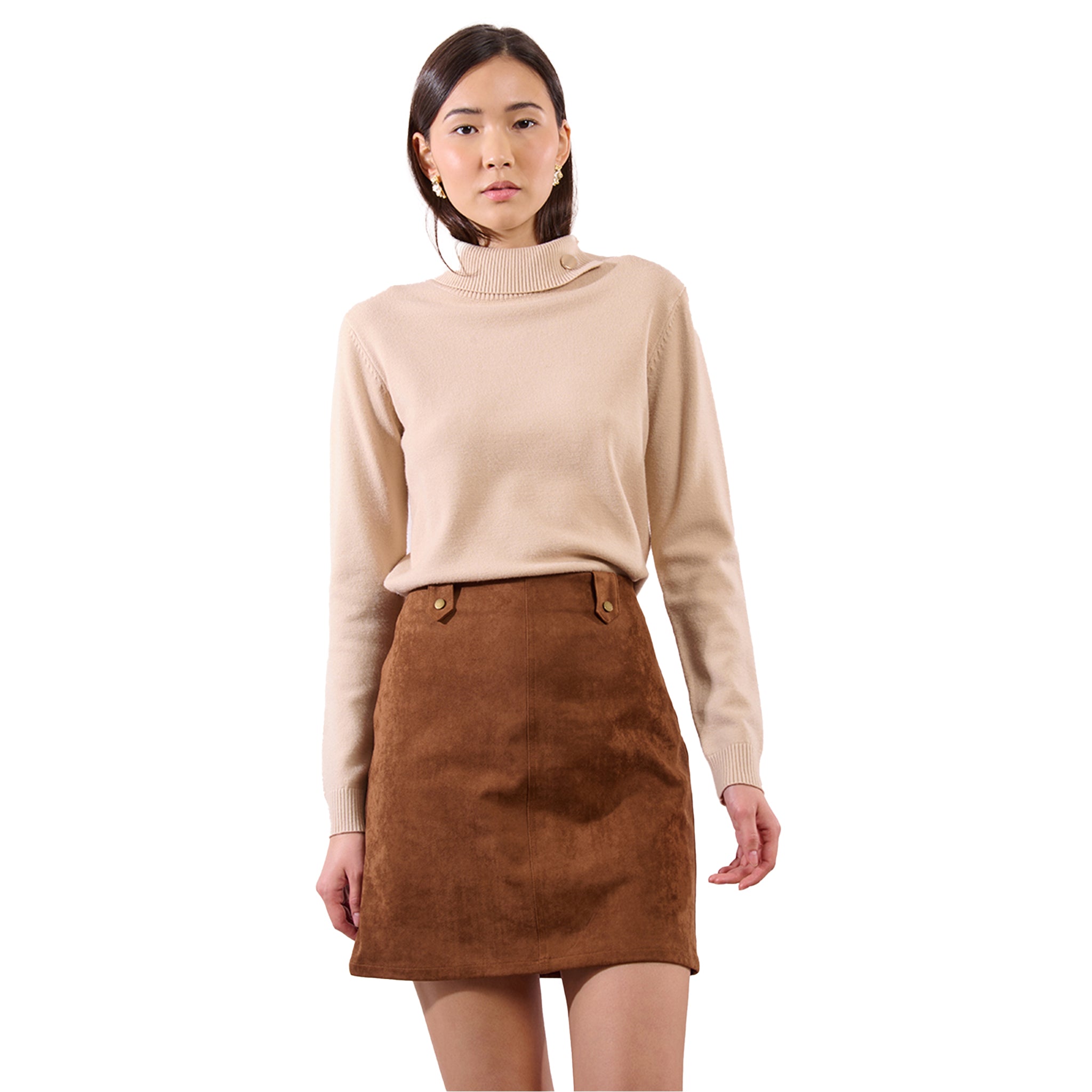 Suede Skirt - Denny's