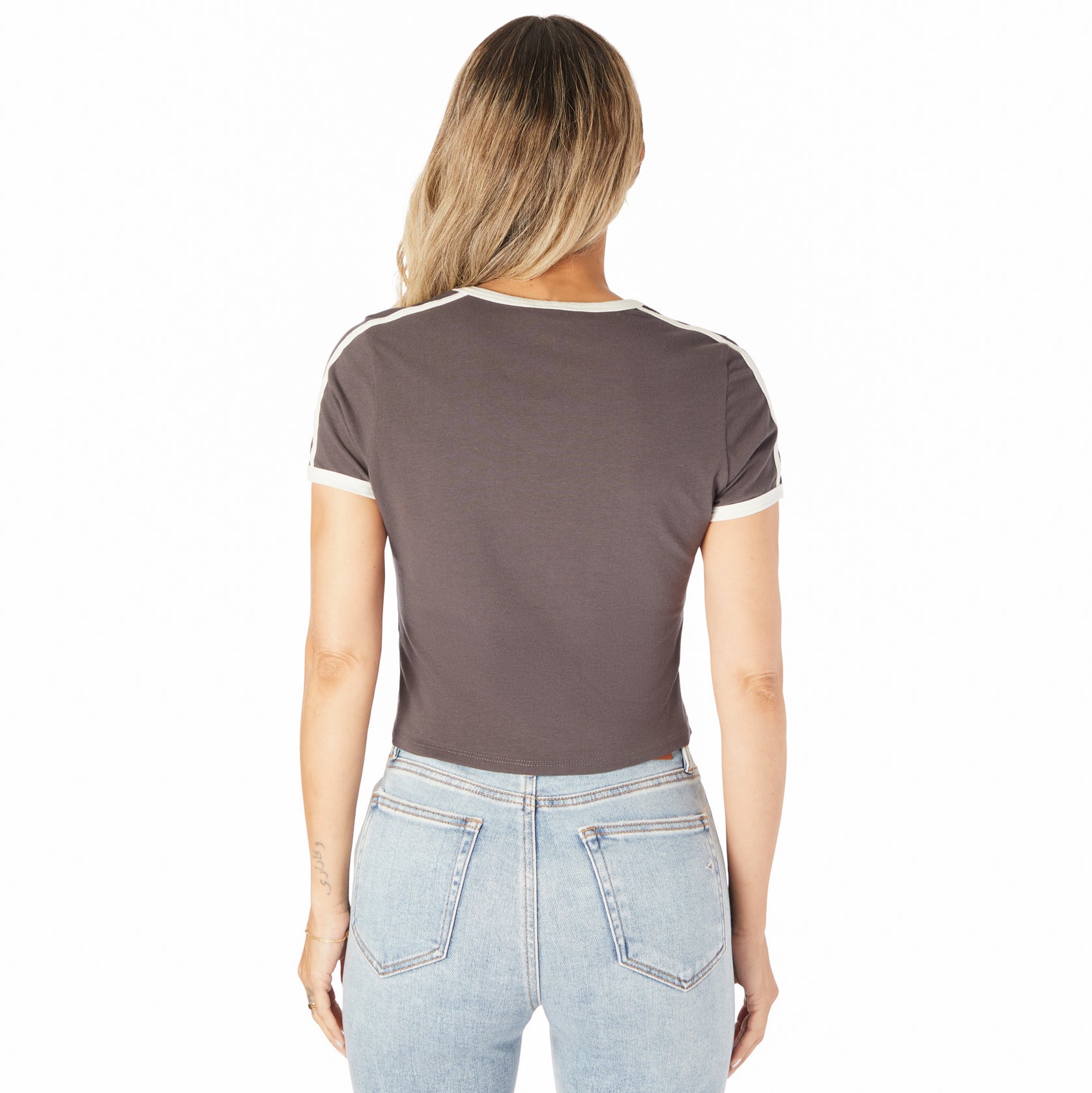 89 V-Neck Baby Tee - Denny's