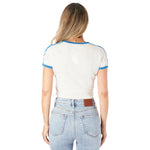 89 V-Neck Baby Tee - Denny's