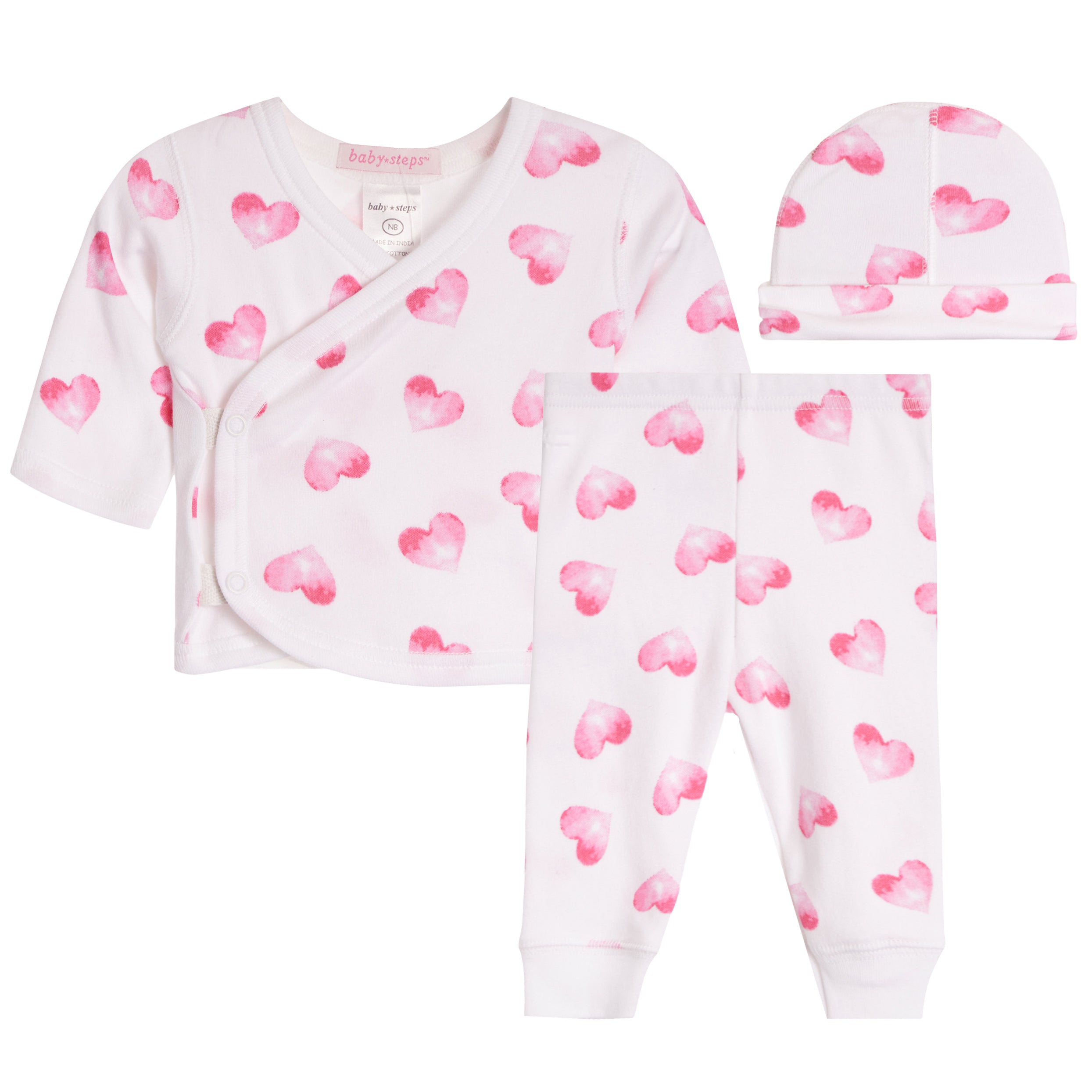 Watercolor Heart Take Home Outfit - Denny's