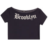 Brooklyn Off Shoulder Tee
