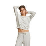 Cooper Waffle Raglan Crew - Denny's