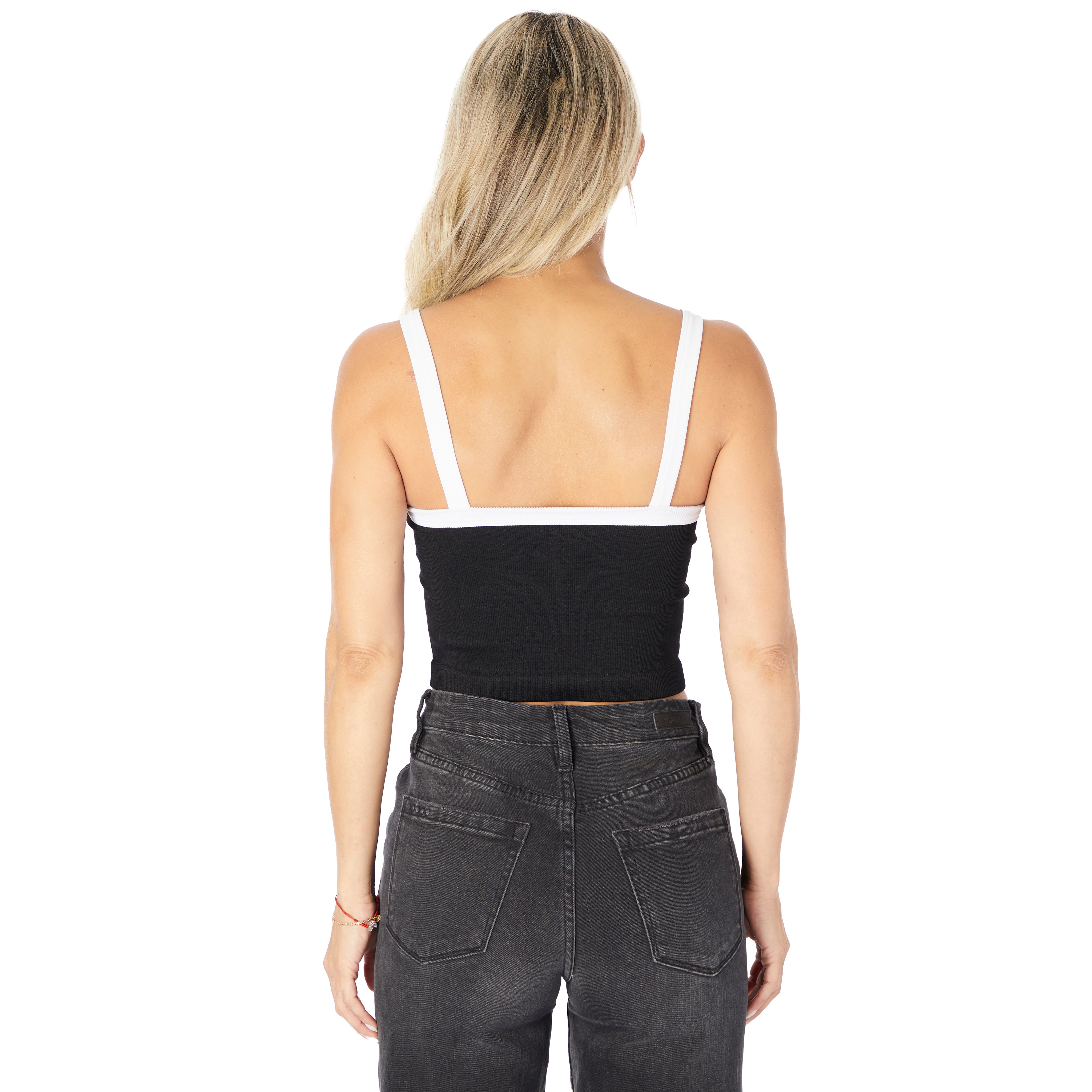 V-Neck Trim Tank - Denny's