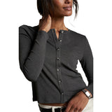 Maureen Luxe Ribbed Cardigan