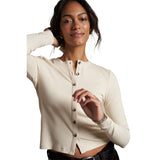 Maureen Luxe Ribbed Cardigan
