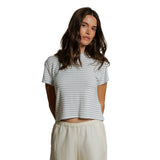 Erin Brushed Stripe Crew