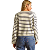 Stripe Crew Sweater