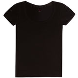 Ribbed Scoop Tee - Denny's