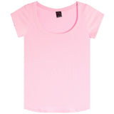 Ribbed Scoop Tee - Denny's