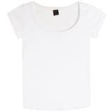 Ribbed Scoop Tee - Denny's