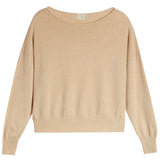 Solid Boat Neck Sweater - Denny's