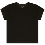 Short Sleeve Ribbed Crew