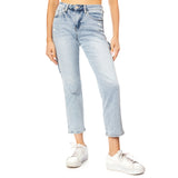 High Rise Utility Crop Straight Leg - Denny's
