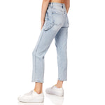 High Rise Utility Crop Straight Leg - Denny's