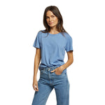 Harley Short Sleeve Boxy Crew - Denny's
