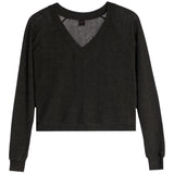 Cuddle Soft V-Neck Sweatshirt - Denny's