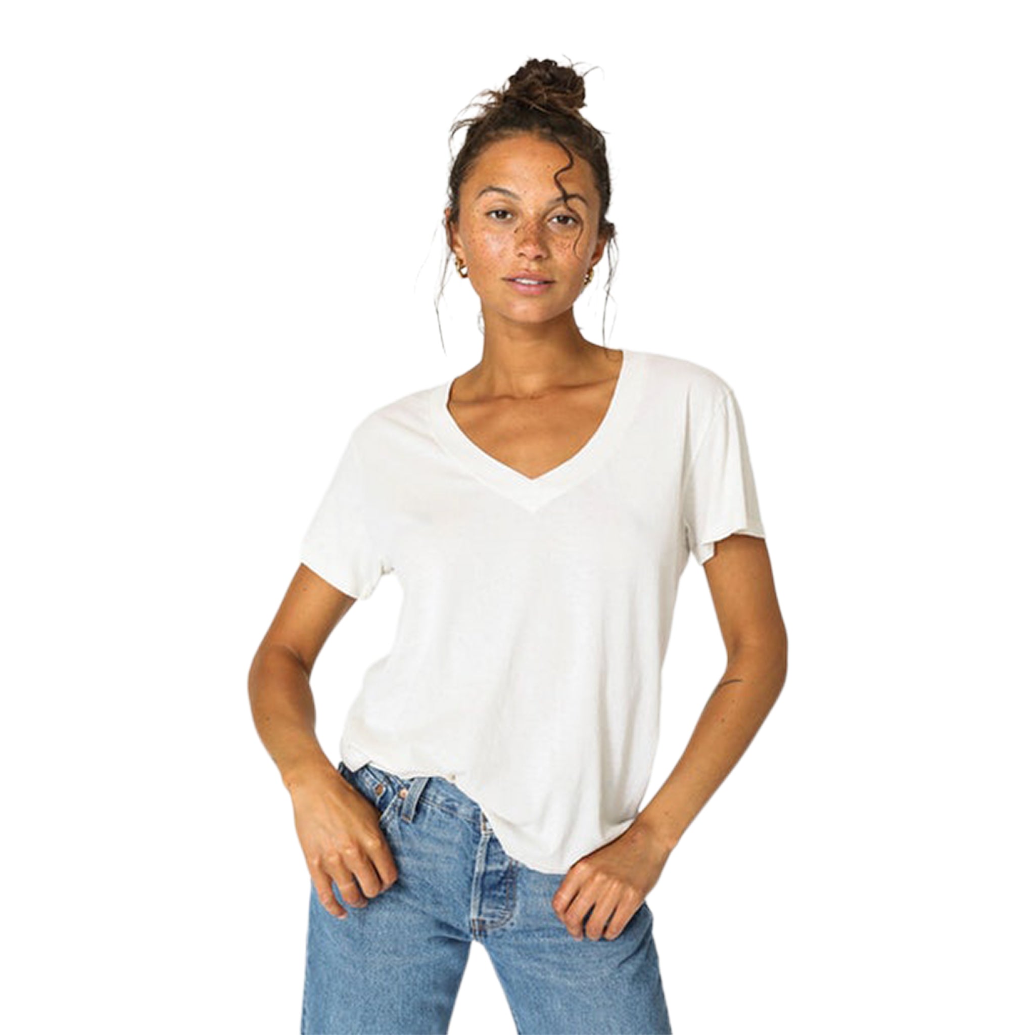 The Hendrix Basic V-Neck - Denny's