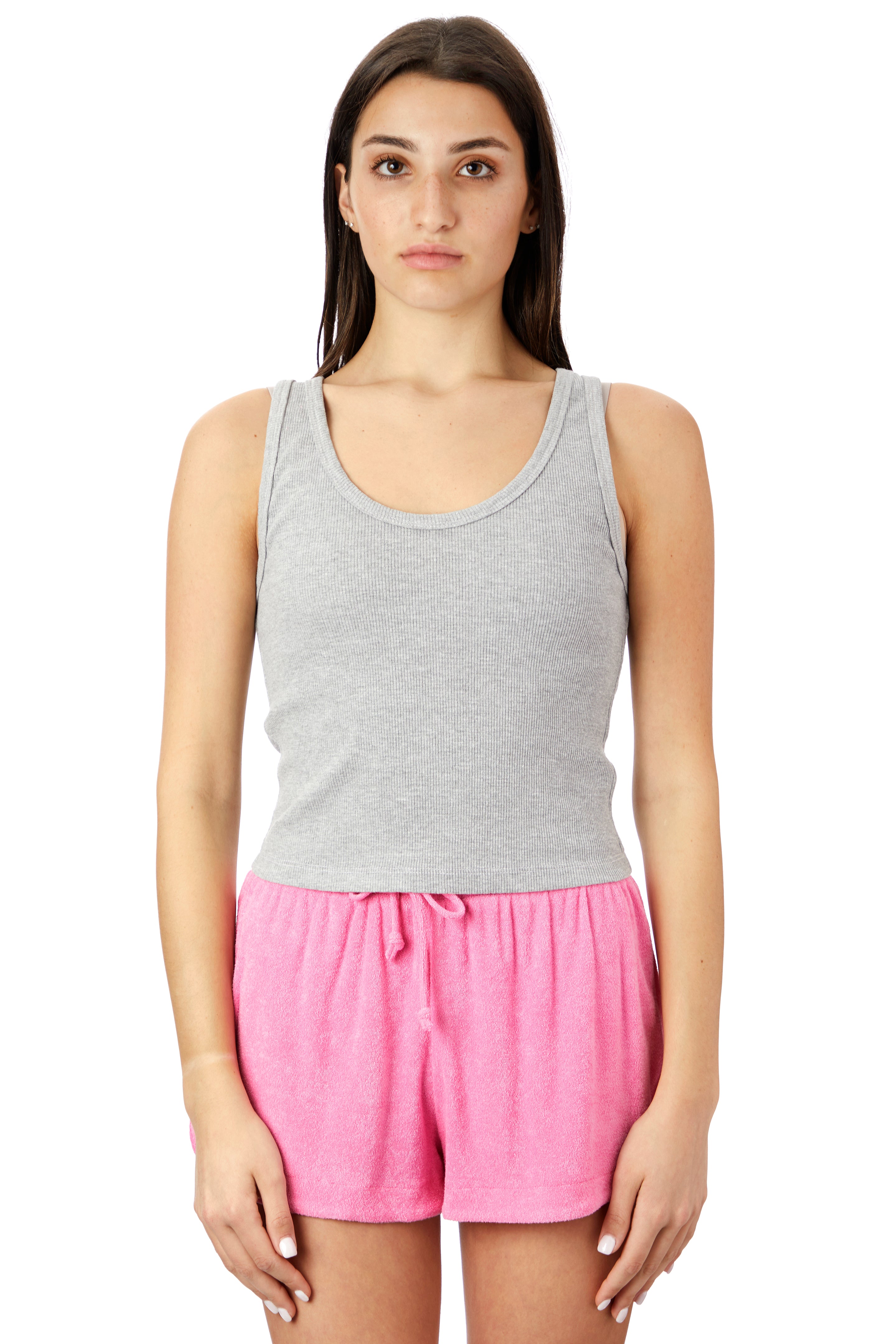 The Blondie Ribbed Tank - Denny's