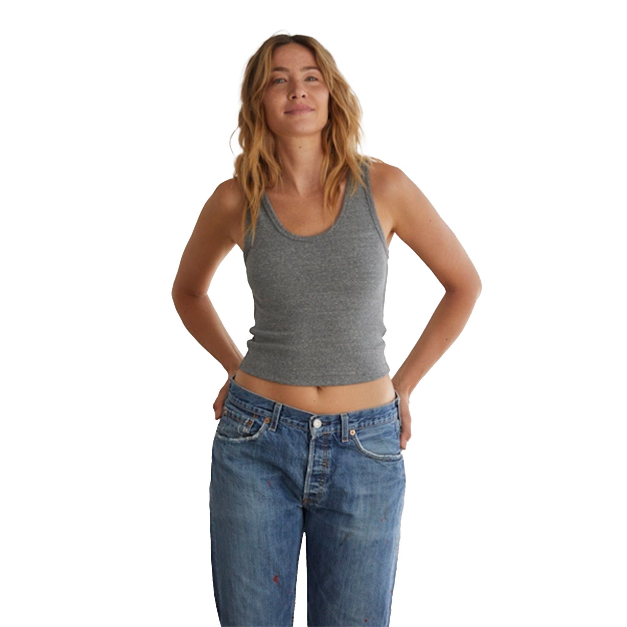 Blondie Ribbed Tank - Denny's