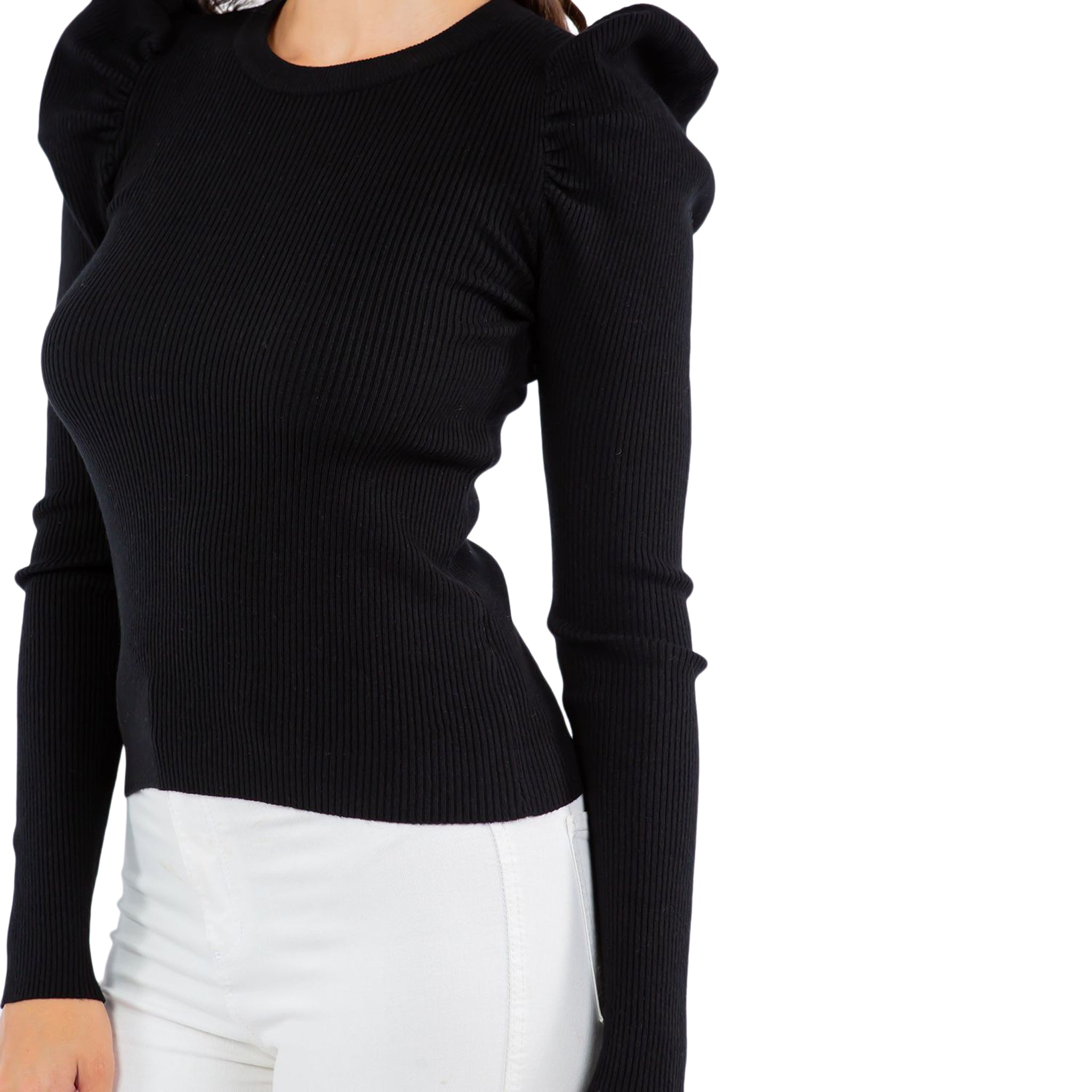 Puff Sleeve Sweater - Denny's