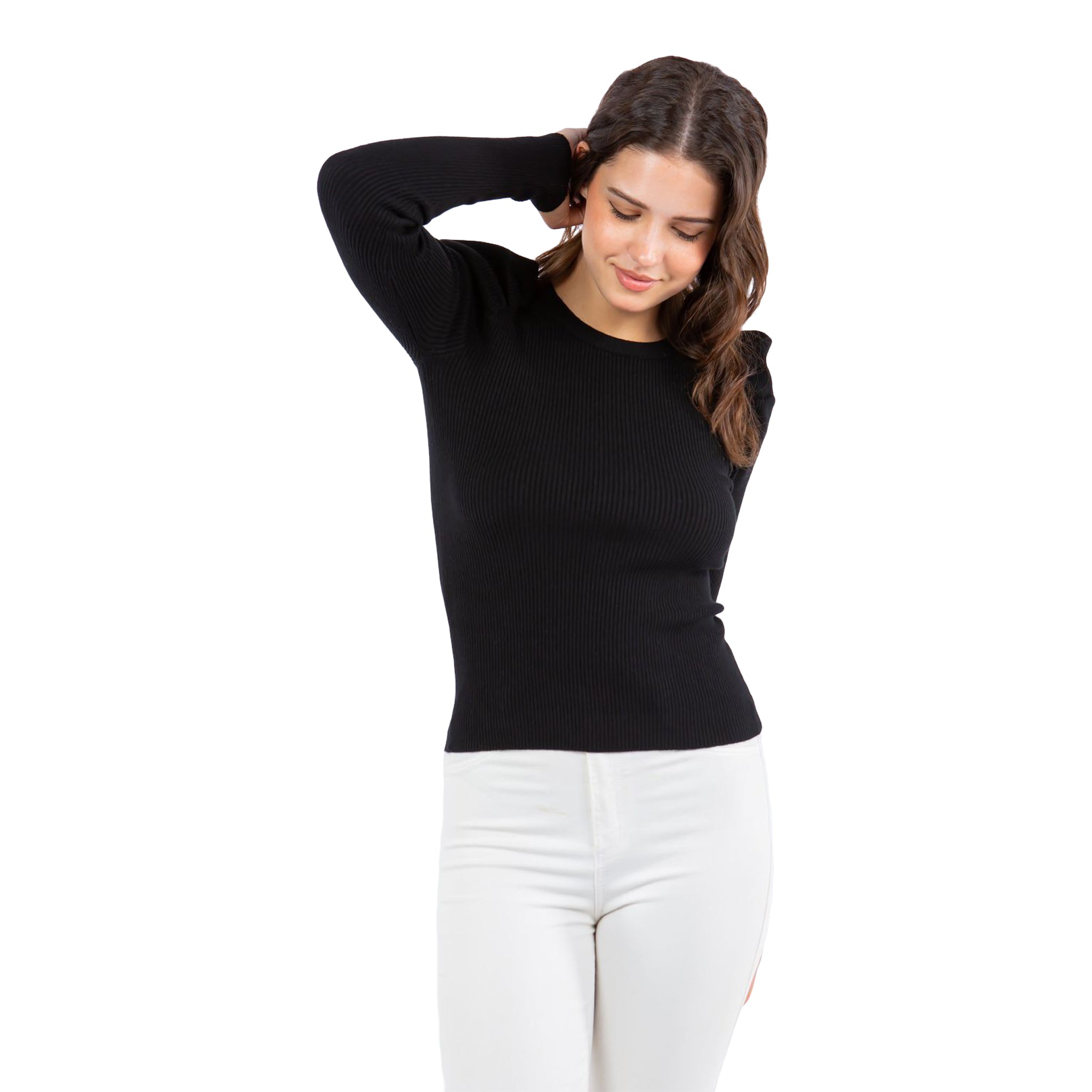 Puff Sleeve Sweater - Denny's