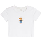 Bear Short Sleeve Rib Tee - Denny's