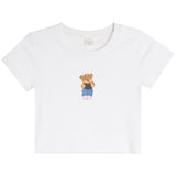 Bear Short Sleeve Rib Tee - Denny's