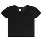 Ribbed Boxy Tee - Denny's