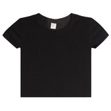 Ribbed Boxy Tee - Denny's