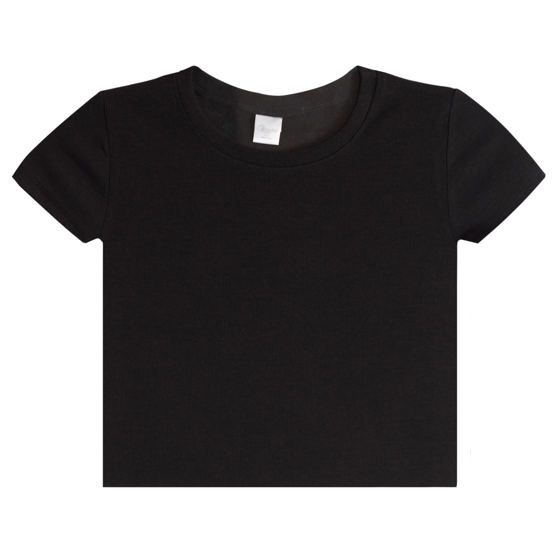 Ribbed Boxy Tee - Denny's