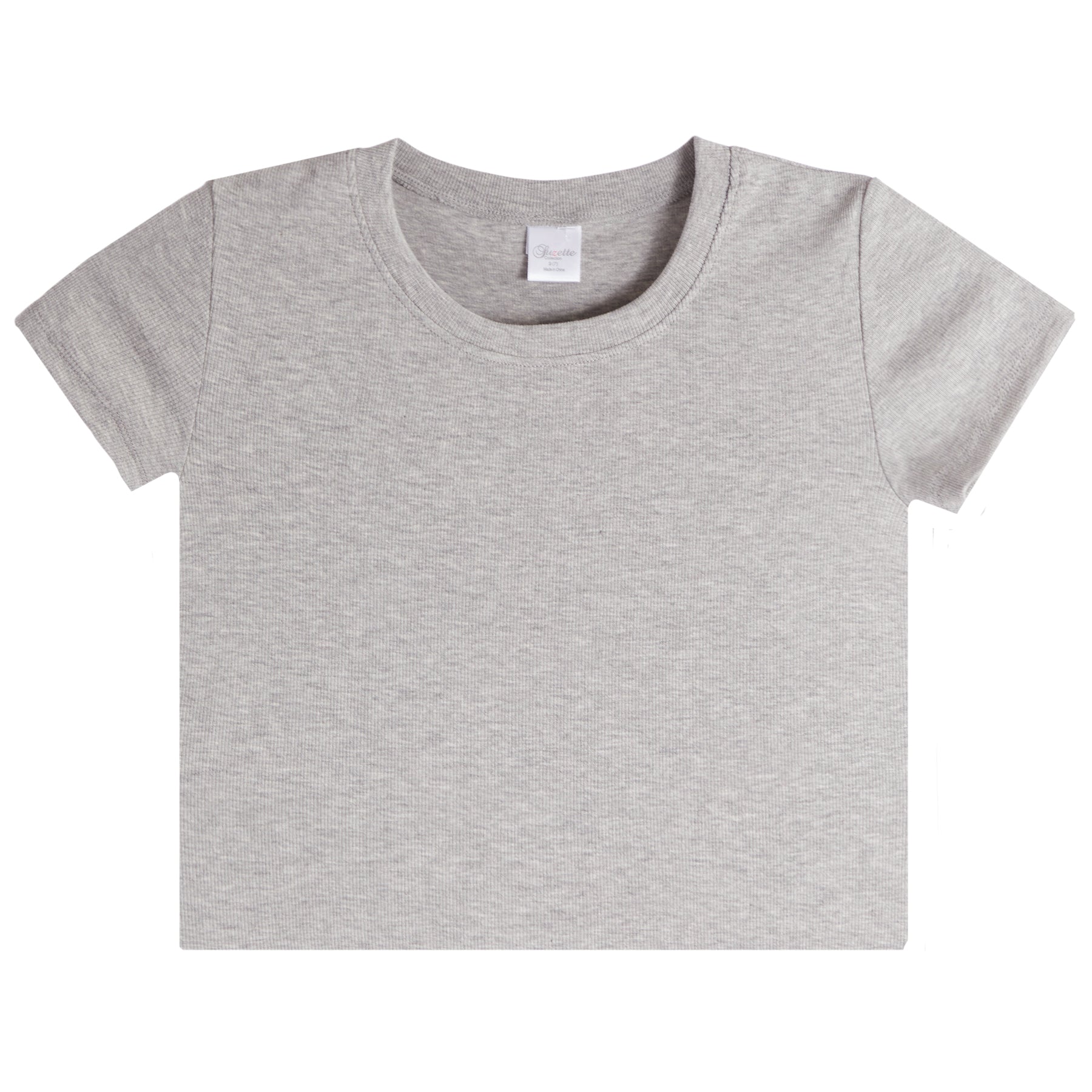 Ribbed Boxy Tee - Denny's