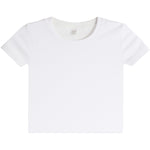 Ribbed Boxy Tee - Denny's