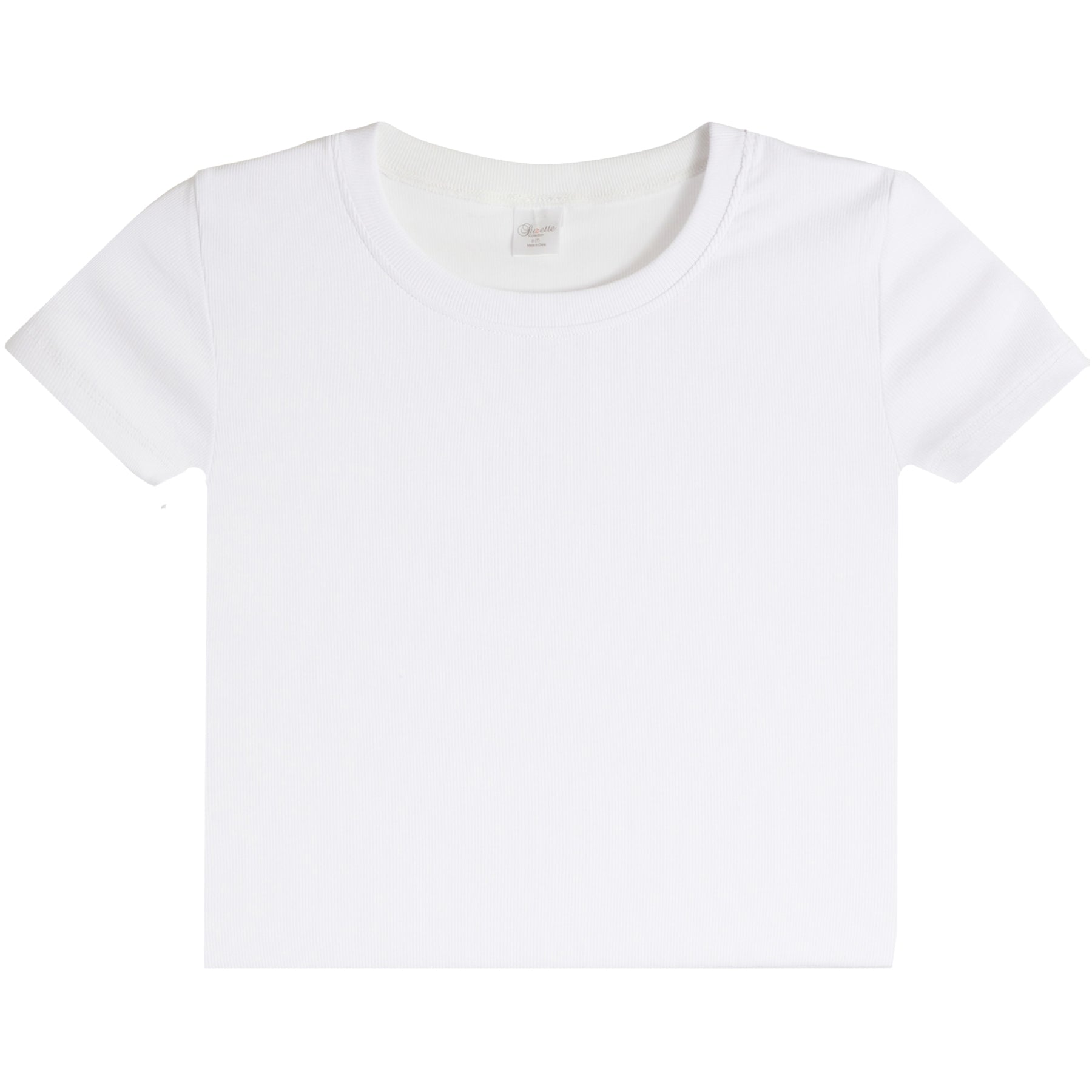 Ribbed Boxy Tee - Denny's