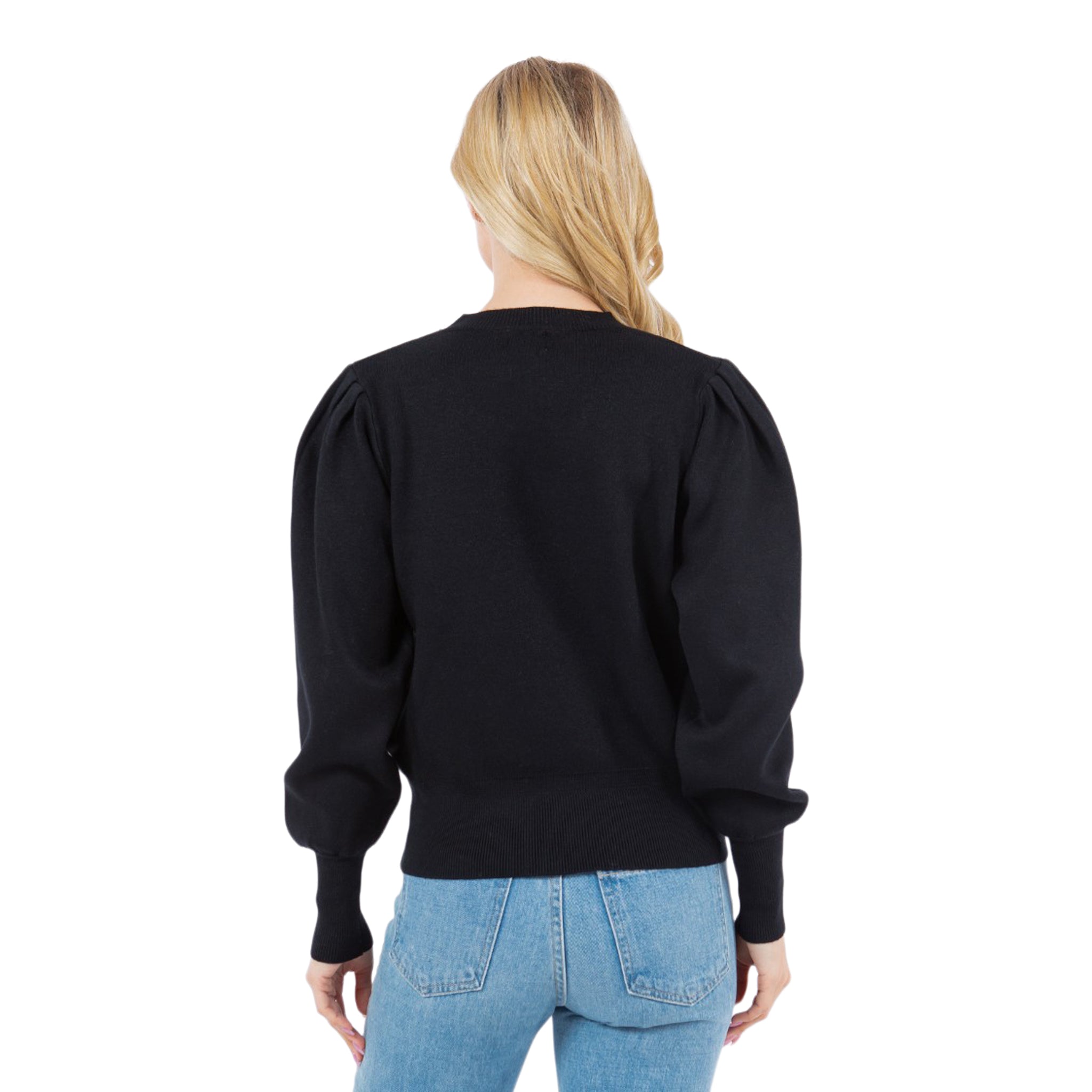 Balloon Sleeve Sweater - Denny's