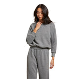Lennon Fleece Raglan Crew - Denny's