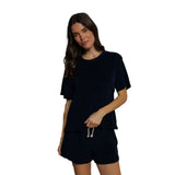 Donna Loop Terry Crew Tee