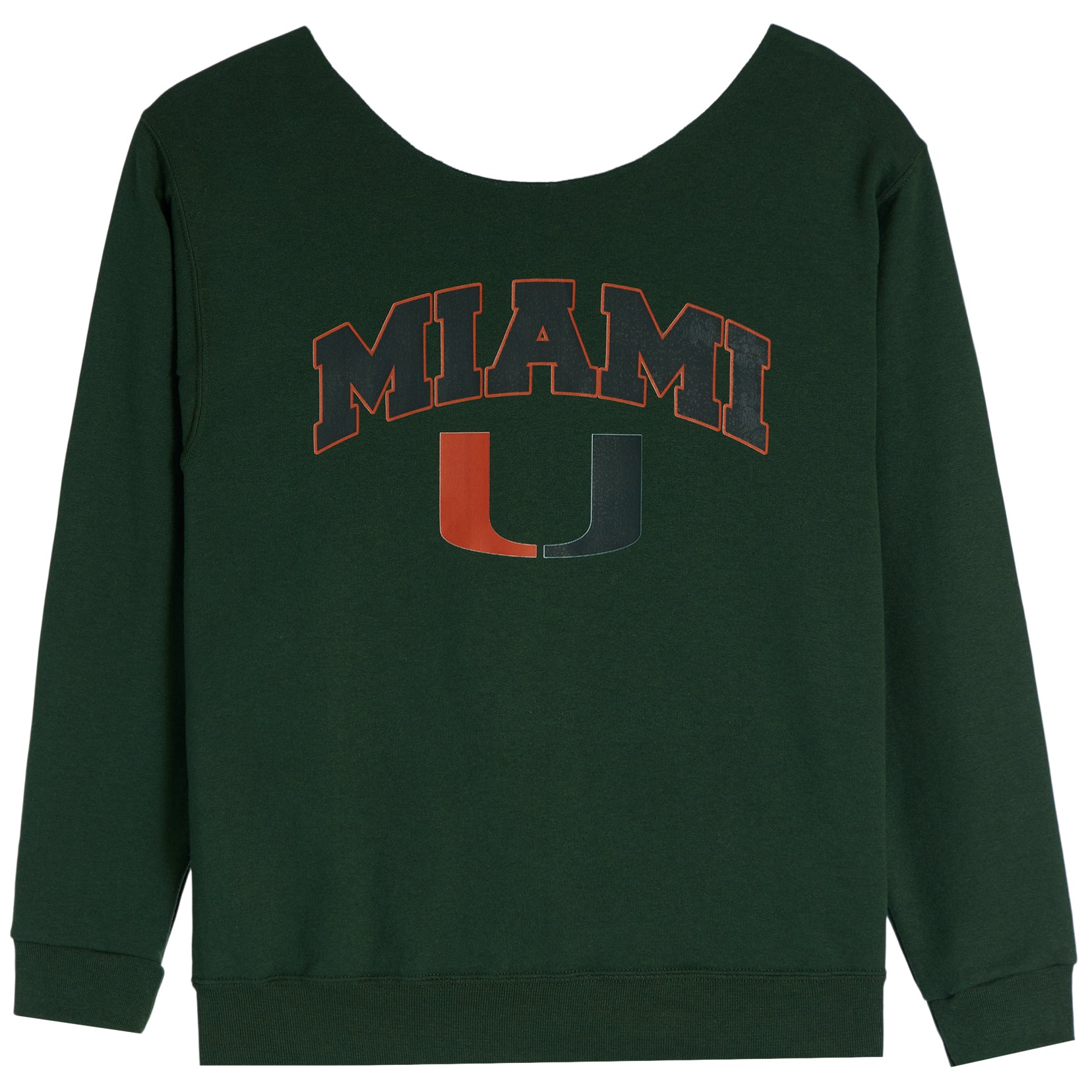 Miami Off The Shoudler Sweatshirt - Denny's